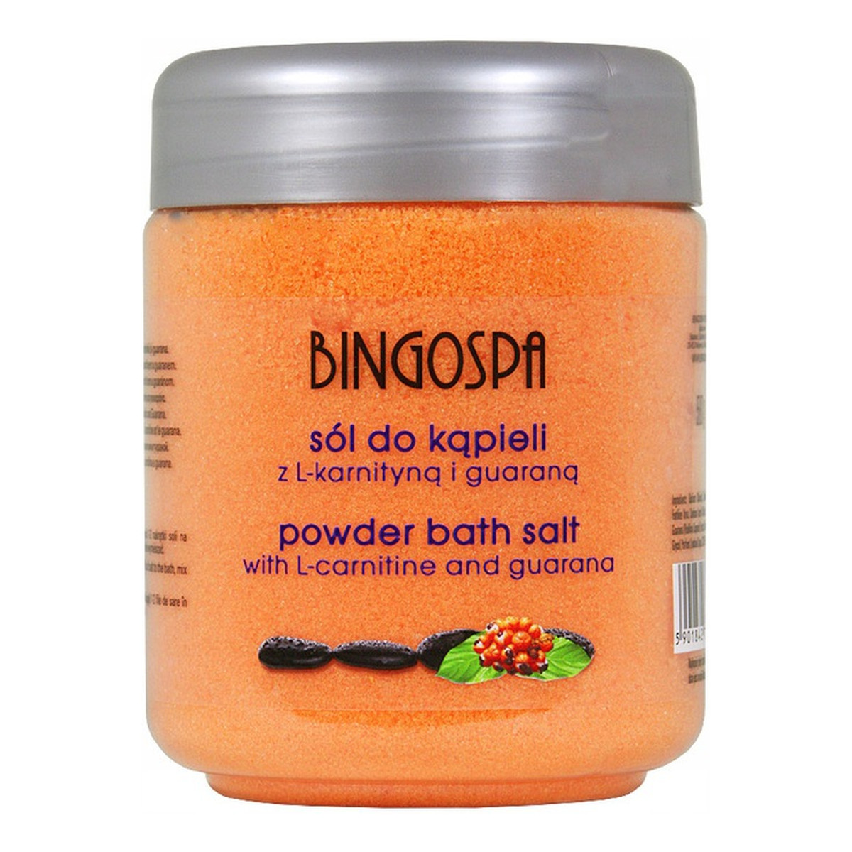 BINGOSPA Sól do kąpieli z L-karnityna guarana 580g