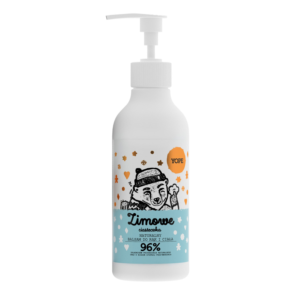 Yope Zimowe Ciasteczka Balsam do Rąk i Ciała 300ml