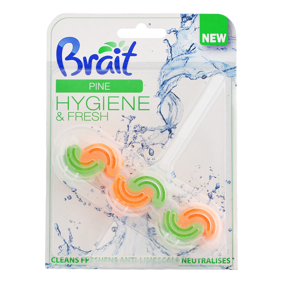 Brait Pine Kostka toaletowa 2-fazowa do WC 45g