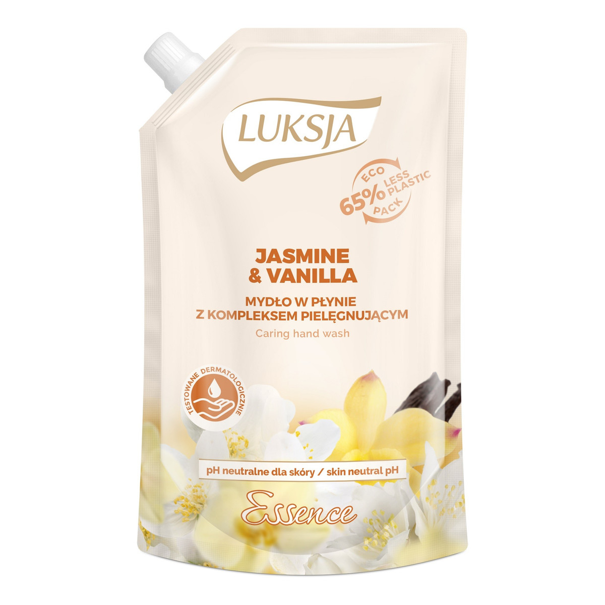 Luksja Essence Jasmine & Vanilla Mydło w płynie opakowanie uzupełniające 400ml