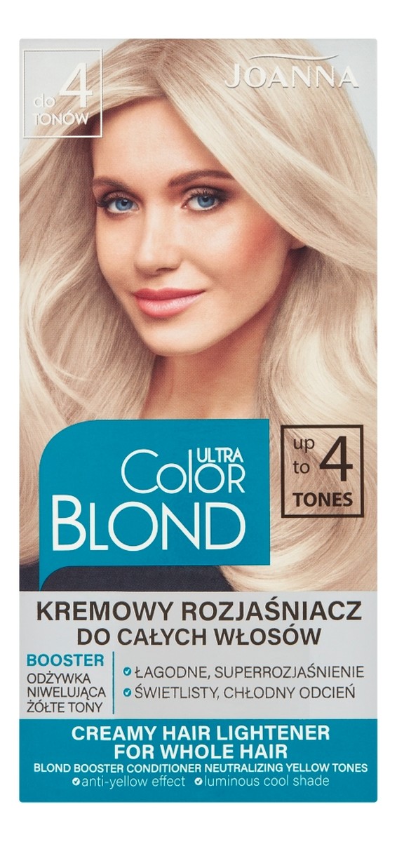 Color Blond kremowy rozjaśniacz do całych włosów do 4 Tonów