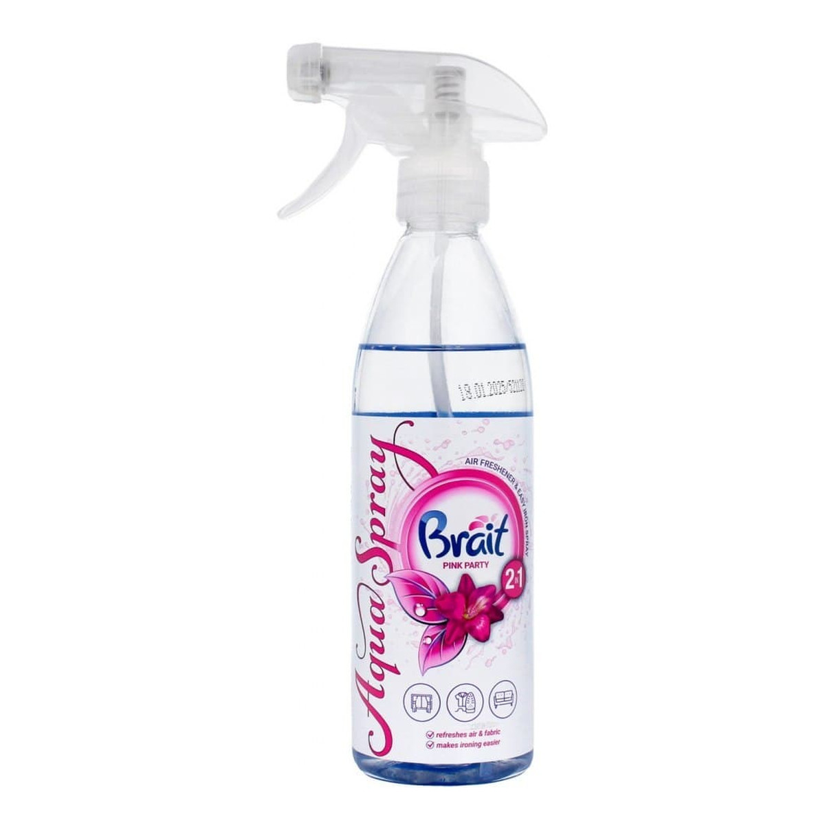 Brait Aqua Spray Wodny Odświeżacz powietrza 2w1 - Pink Party 425g