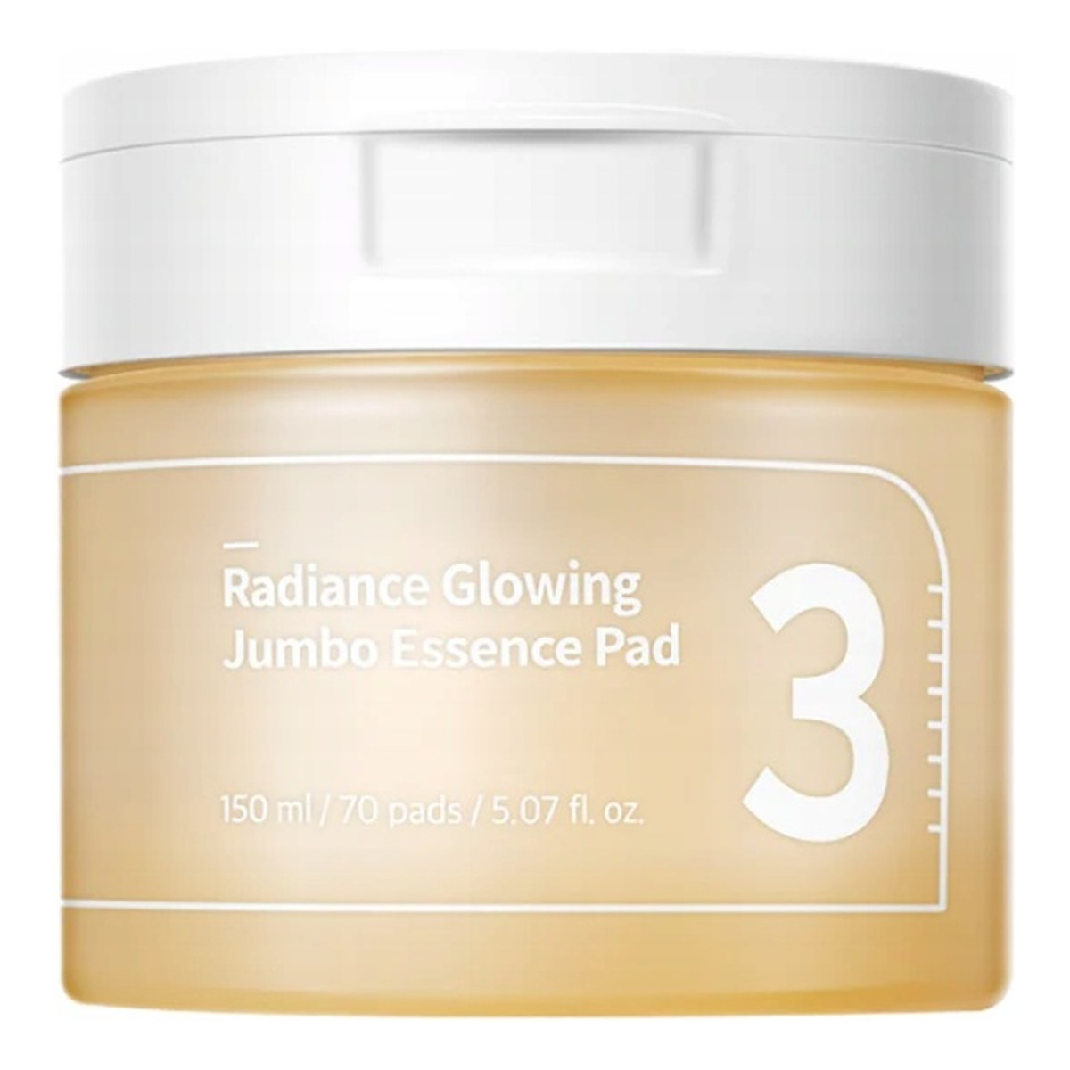 Numbuzin No.3 Radiance Glowing Jumbo płatki tonizujące 70szt 150ml