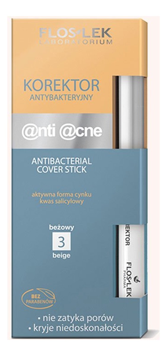 Antybakteryjny Korektor Beige/Beżowy (3)