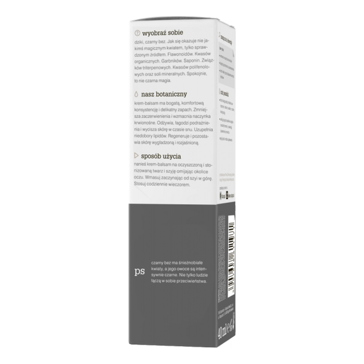 Tołpa Czarny Bez Botanic Kojący Krem-Balsam Na Naczynka 40ml