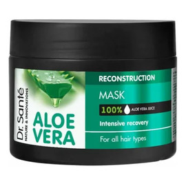 maska aloesowa z keratyną ceramidami dla wszystkich rodzajów włosów