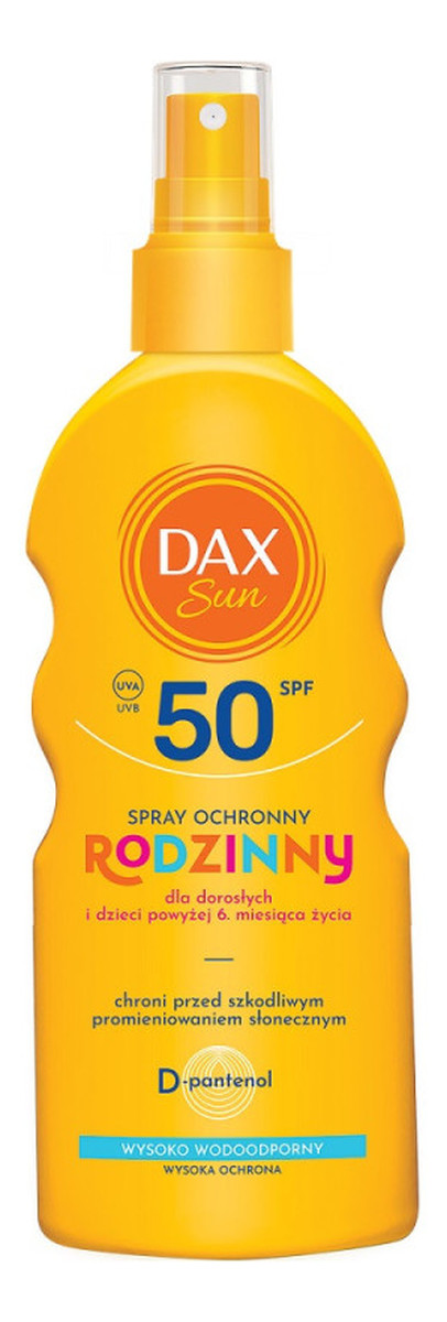 Rodzinny spray ochronny SPF 50