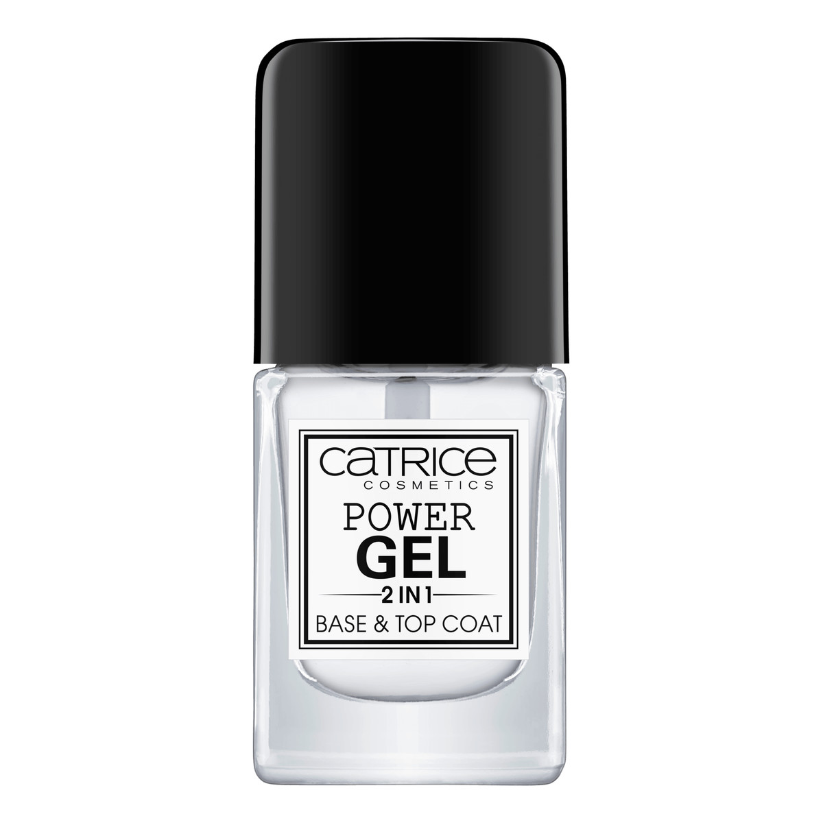 Catrice POWER GEL BASE&TOP COAT BAZA I LAKIER NAWIERZCHNIOWY 2W1 10ml