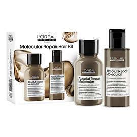 Absolut Repair Molecular zestaw szampon do włosów 100ml + serum do włosów 75ml
