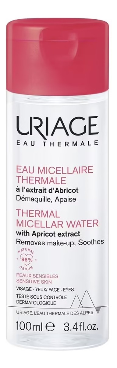 Thermal micellar water płyn micelarny z ekstraktem z moreli do skóry wrażliwej