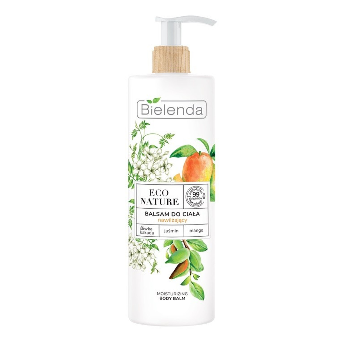 Bielenda Eco Nature Balsam do ciała nawilżający - Śliwka Kakadu & Jaśmin & Mango 400ml
