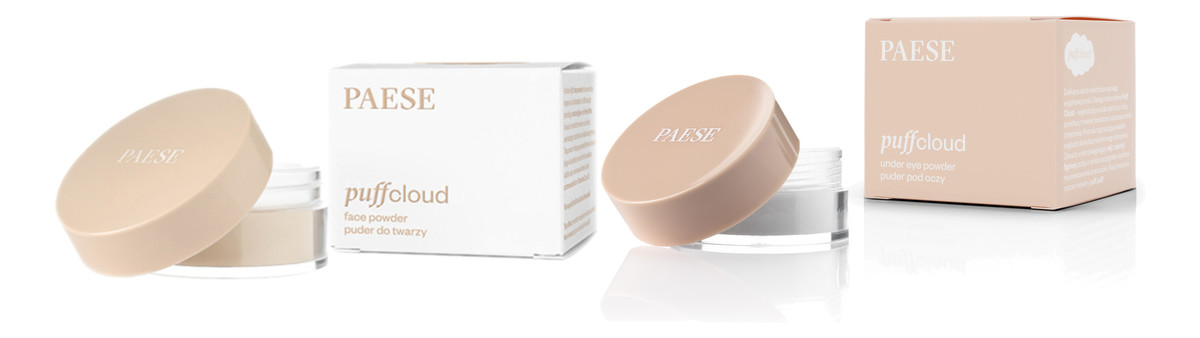 Puder do twarzy + puder pod oczy