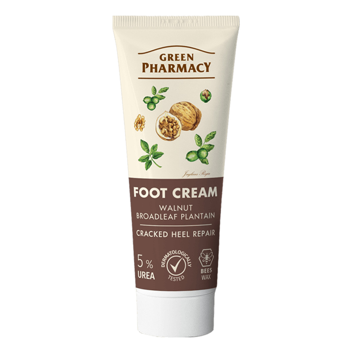 Green Pharmacy Krem do stóp na popękane pięty 75ml