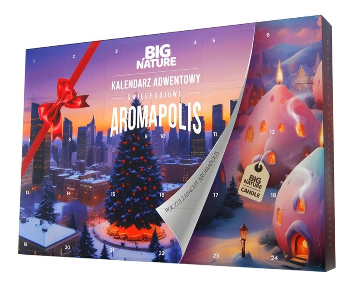 Aromapolis kalendarz adwentowy ze świecami sojowymi 24szt