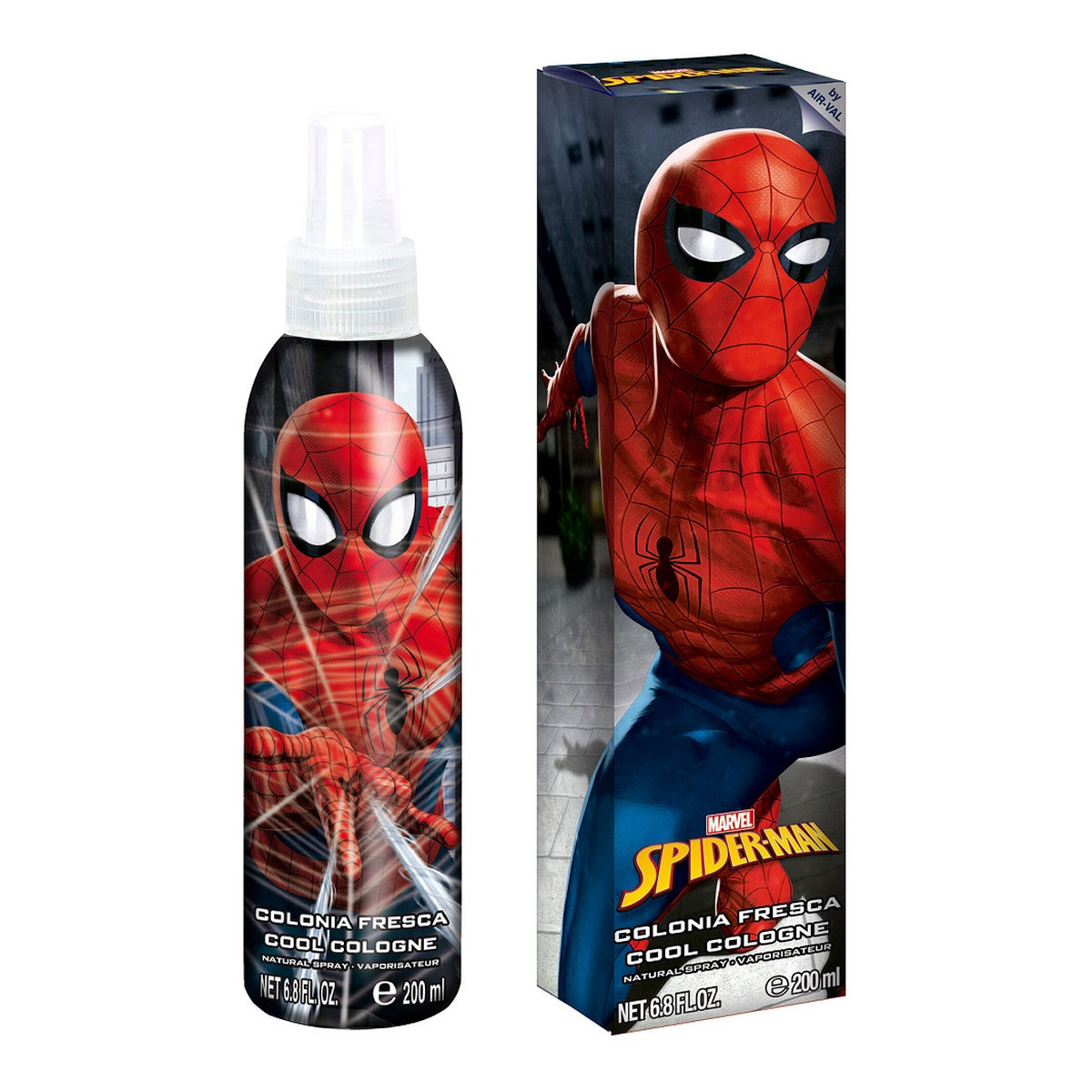 Air Val Marvel Spider Mgiełka do ciała dla dzieci 200ml