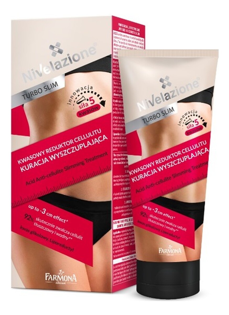 Turbo Slim Kuracja wyszczuplająca Kwasowy reduktor cellulitu