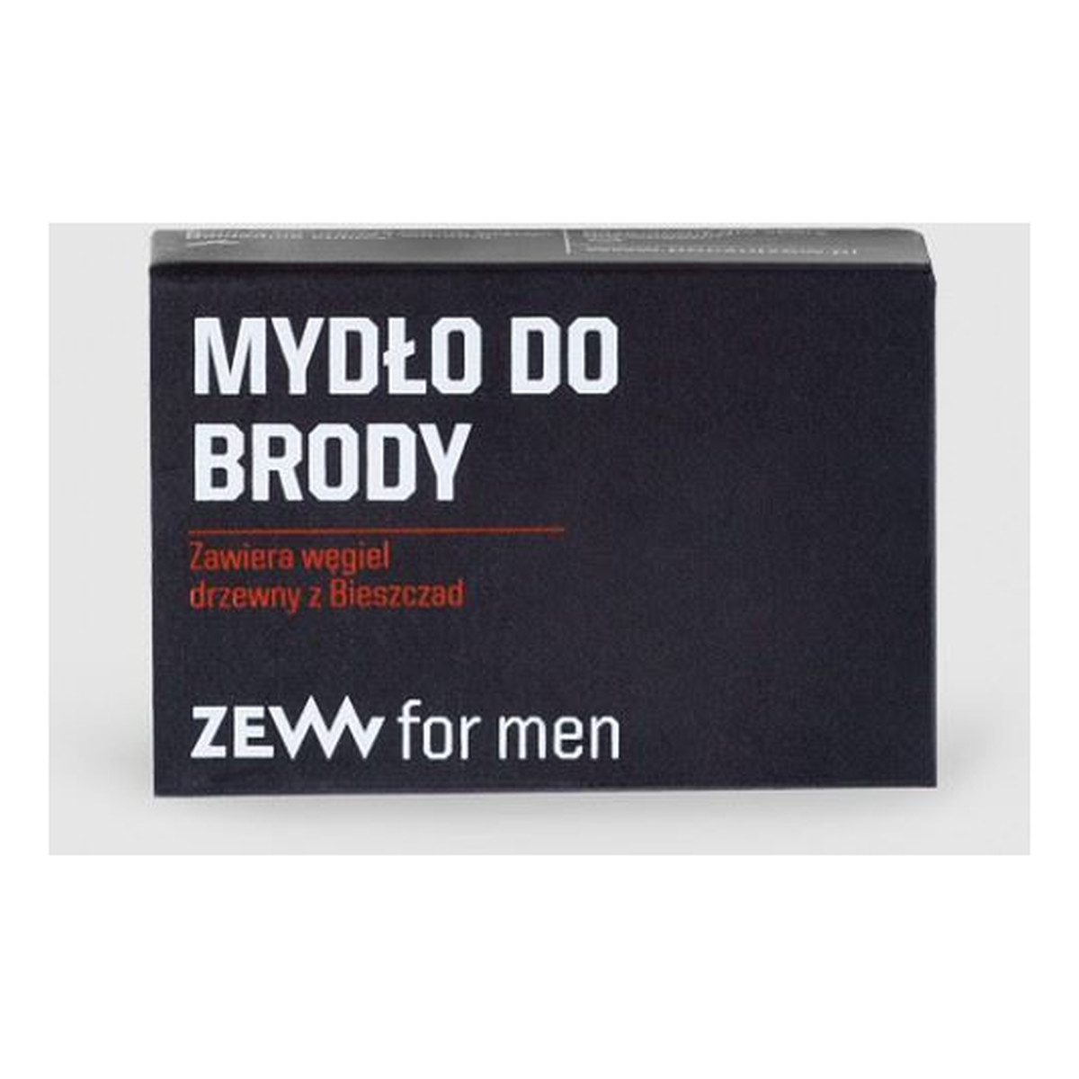 Zew For Men Mydło do brody zawiera węgiel drzewny z Bieszczad 85ml