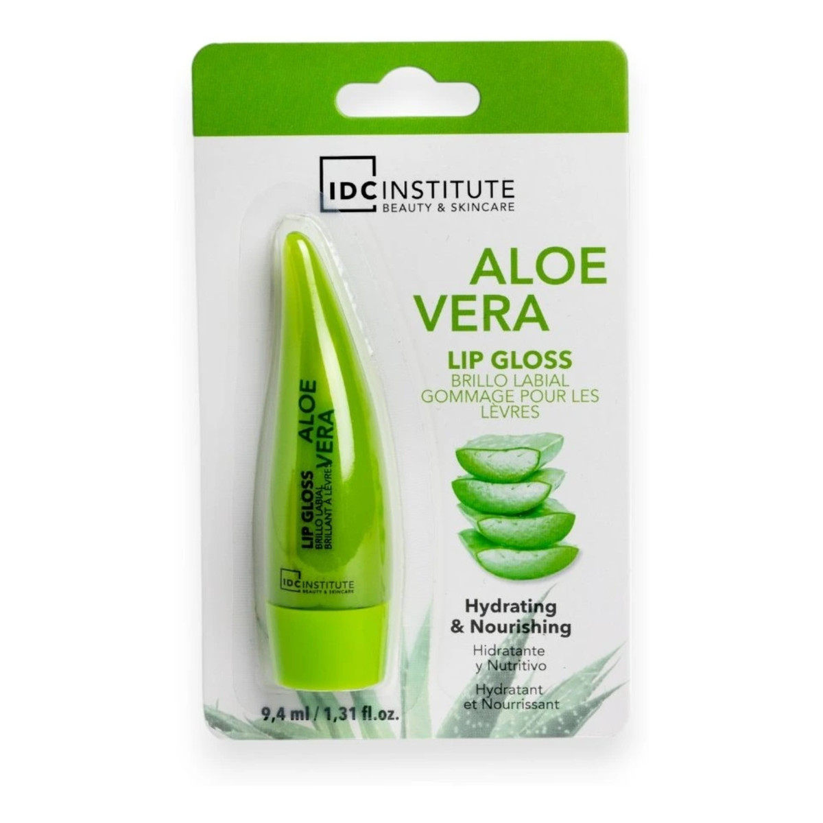 IDC Institute Błyszczyk do ust Aloe Vera 9.4g