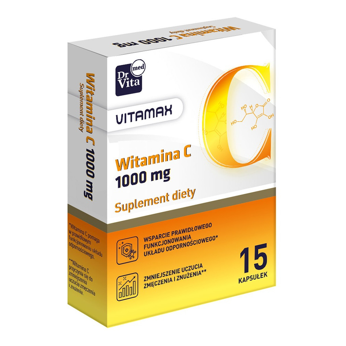 Dr Vita Dr vita_witamina c 1000mg suplement diety 15 kapsułek