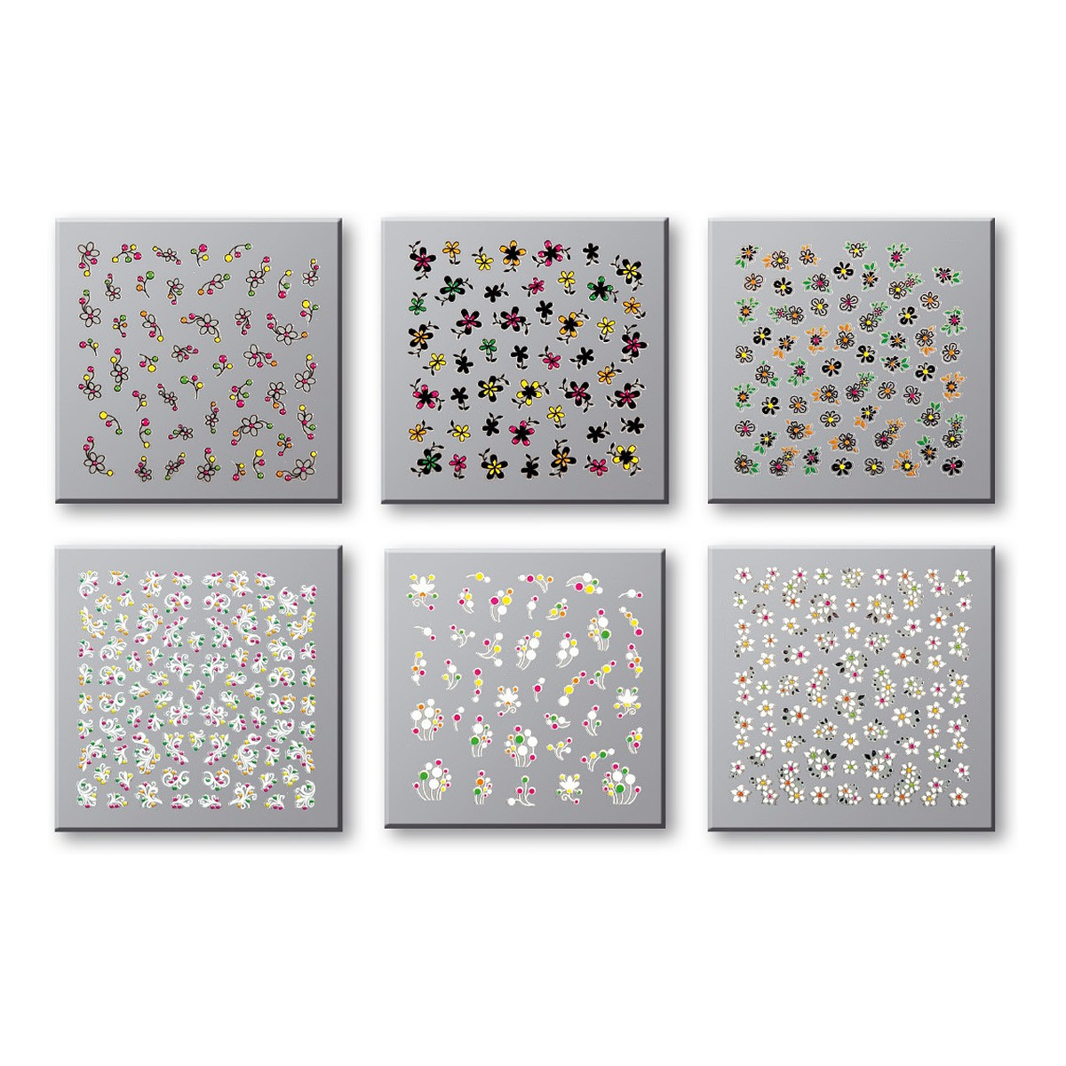 Top Choice Naklejki na paznokcie Colour (42737)