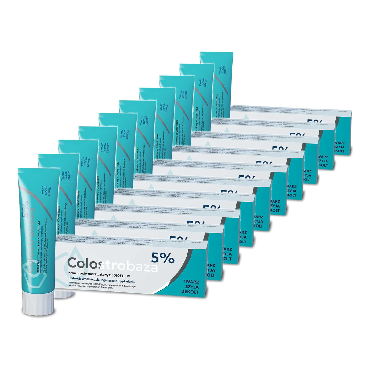 Colostrobaza 5% Krem przeciwzmarszczkowy z COLOSTRUM 10x30g