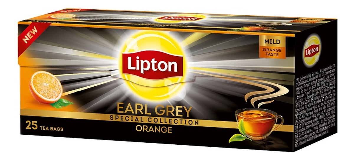 Orange herbata czarna Pomarańcza 25 torebek