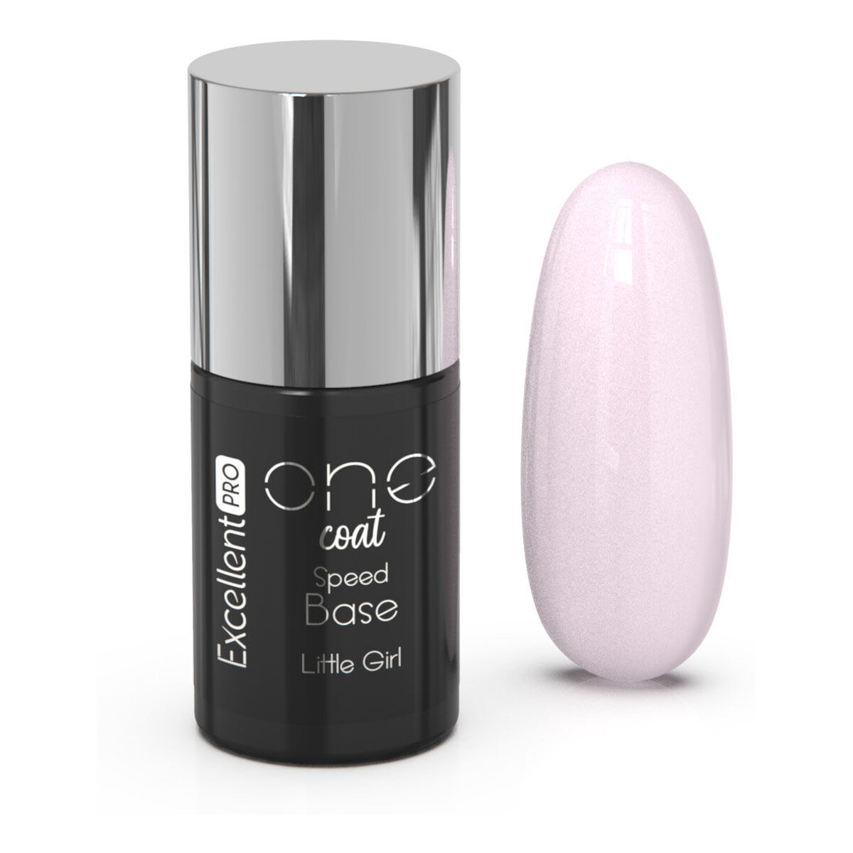 Excellent PRO One coat speed base kryjąca baza hybrydowa little girl 7g