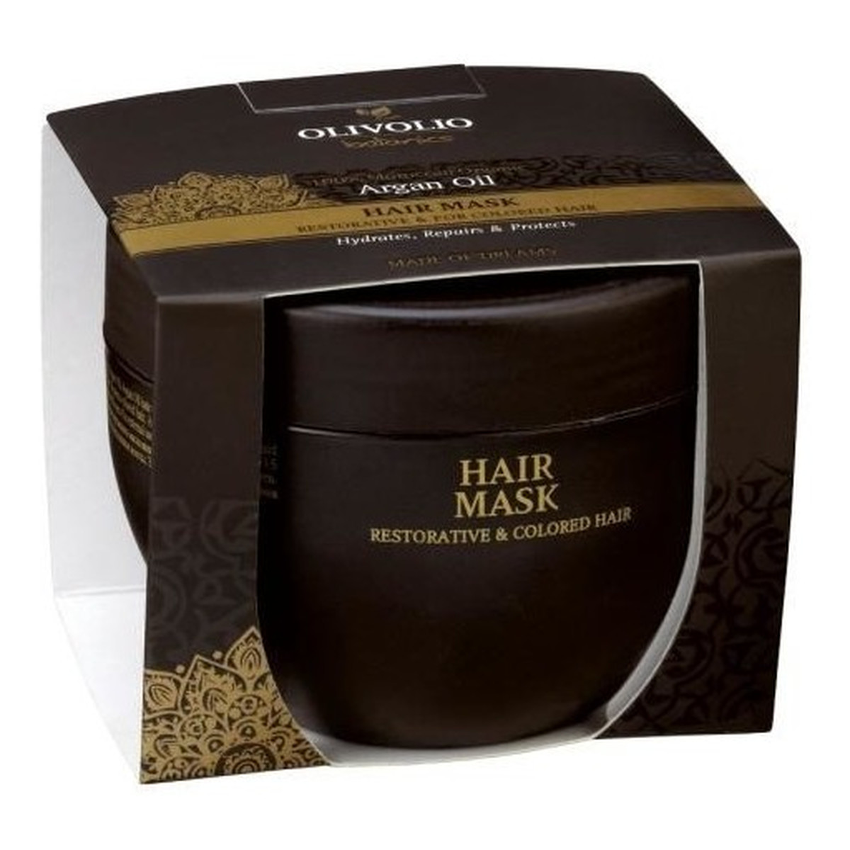 Olivolio Argan Oil Hair Mask Odbudowująca maska do włosów z organiczym olejem arganowym 250ml