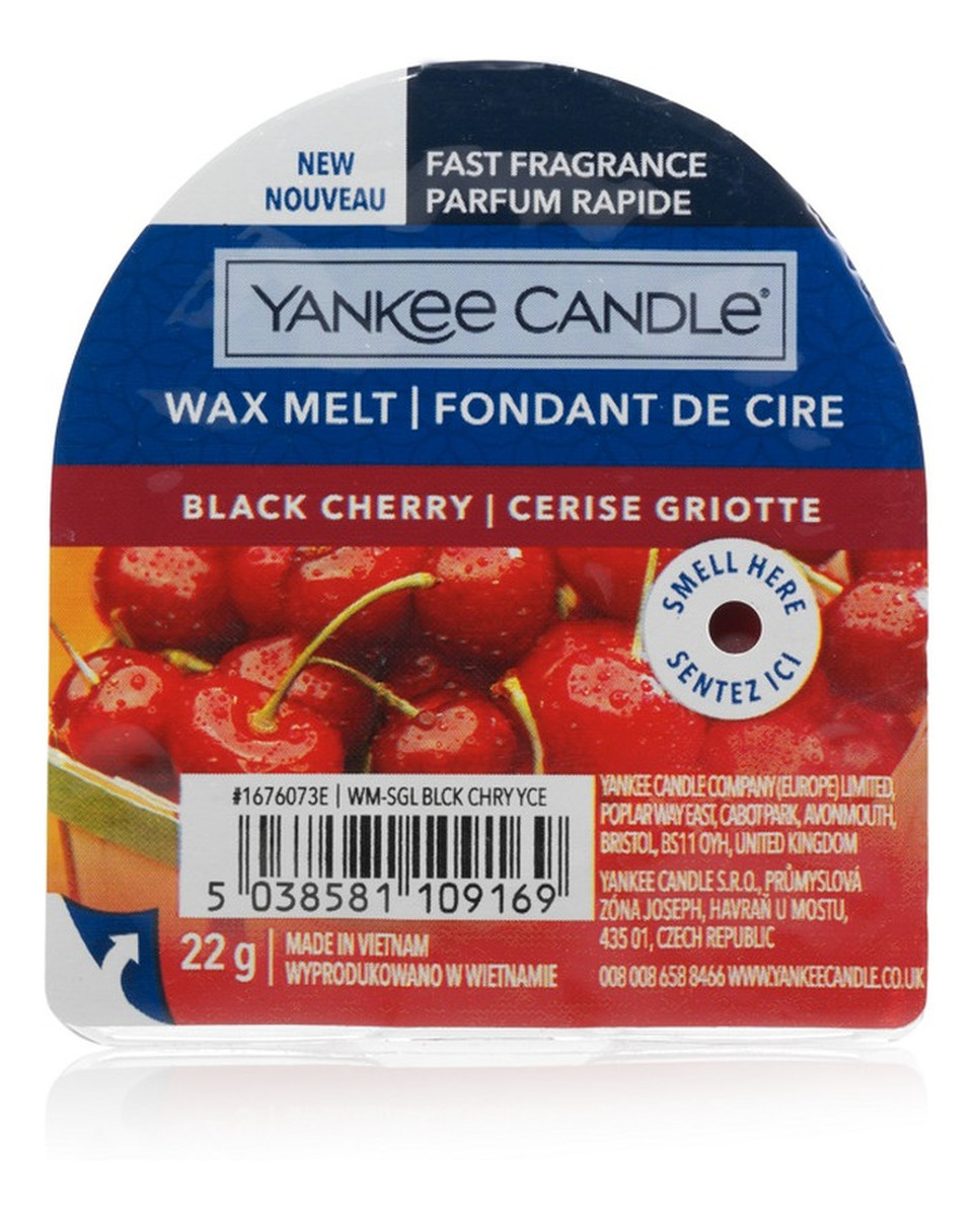 Wax melt wosk zapachowy black cherry
