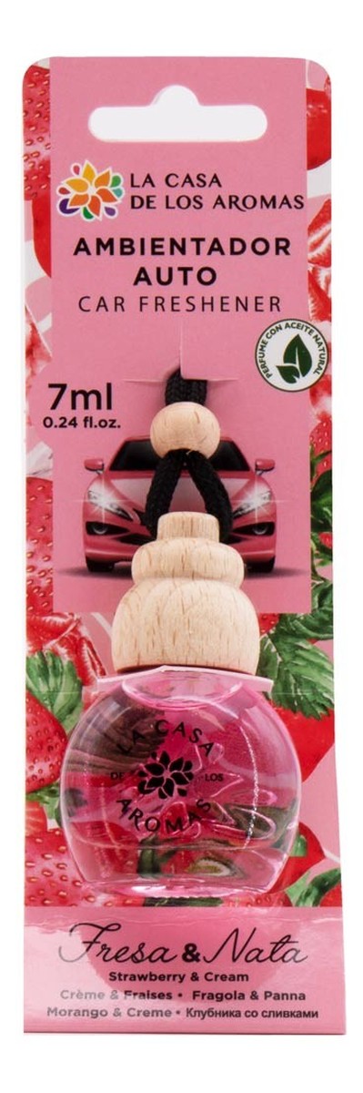 Car freshener odświeżacz do samochodu truskawka