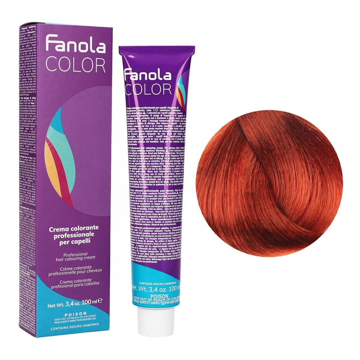 Fanola Color Krem koloryzujący Farba do włosów 100ml