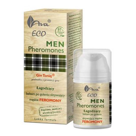 Pheromones łagodzący balsam po goleniu aktywujący meskie feromony