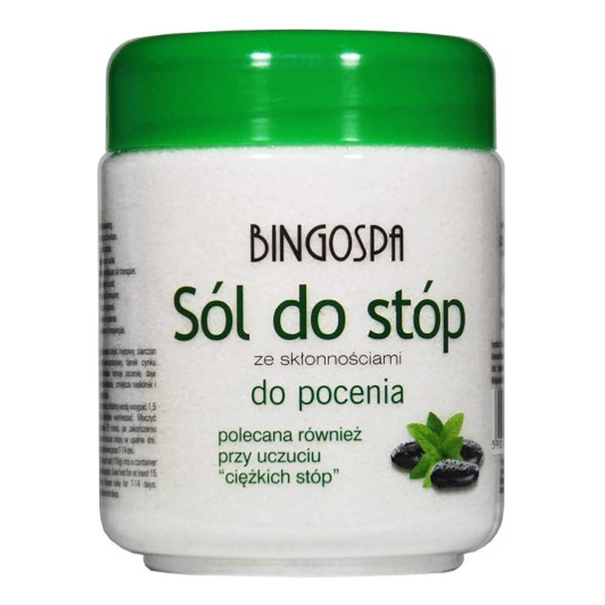 BINGOSPA Sól Do Stóp Ze Skłonnościami Do Pocenia 550g