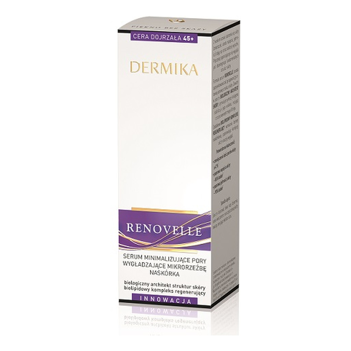 Dermika Renovelle 45+ Serum Minimalizujące Pory i Wygładzające Mikrorzeźbę Naskórka 30ml