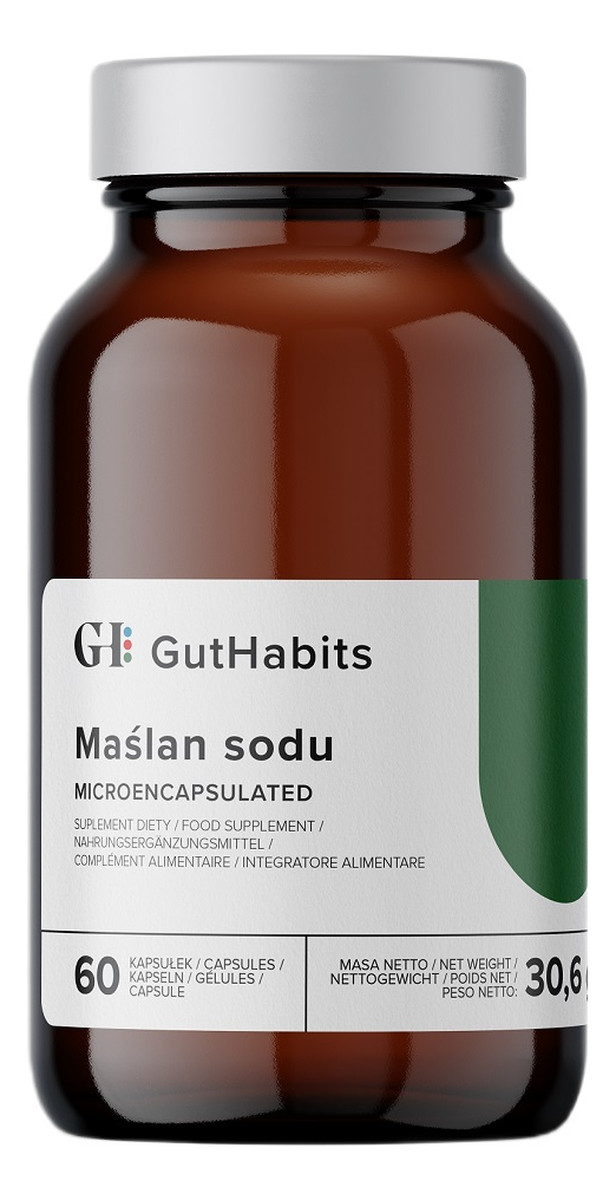 Maślan sodu suplement diety 60 Kapsułek