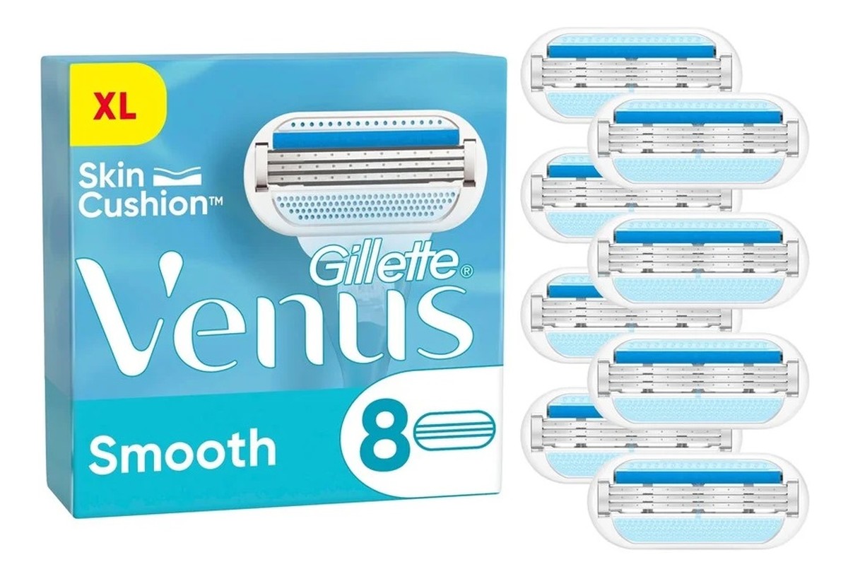 Venus smooth wymienne ostrza do maszynki do golenia dla kobiet 8szt
