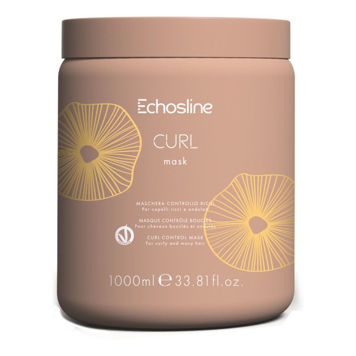 Echosline Curl maska do włosów kręconych i falowanych 1000ml