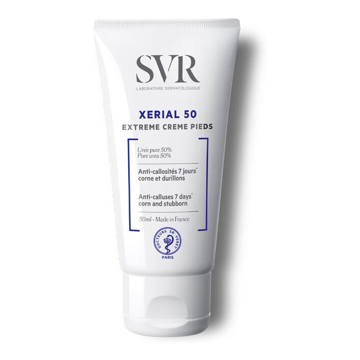 SVR Xérial 50 Extreme Pieds Krem złuszczający do stóp 50ml