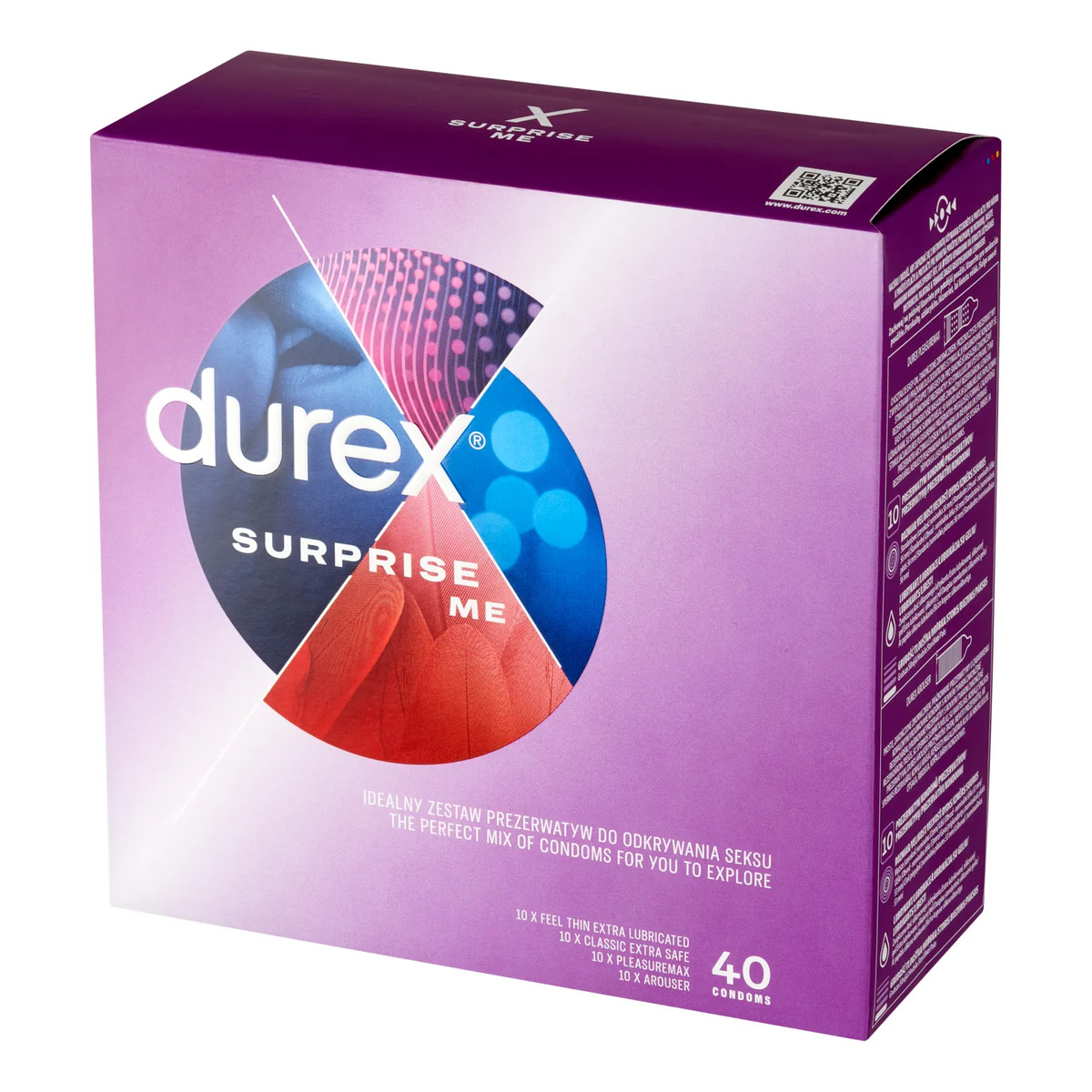 Durex Suprise Me mix 40szt