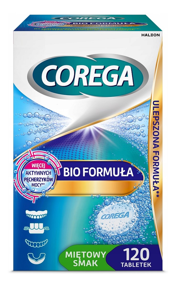 Bio Formuła tabletki do czyszczenia protez zębowych 120szt