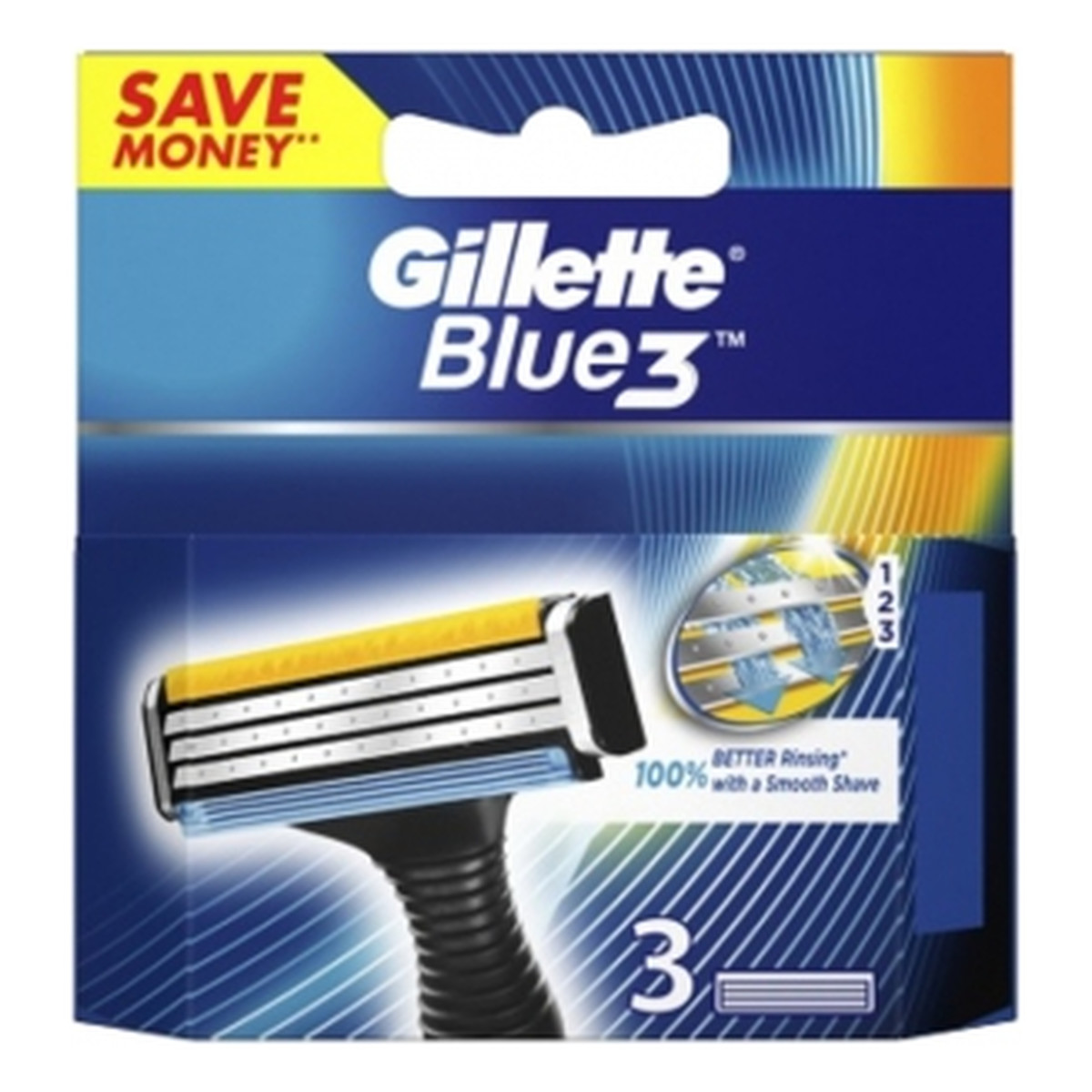 Gillette Blue 3 Wkład Do Maszynki Wymienne Ostrza 6szt.