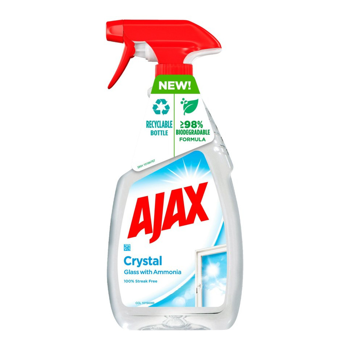 Ajax Crystal Płyn do szyb 5x500ml