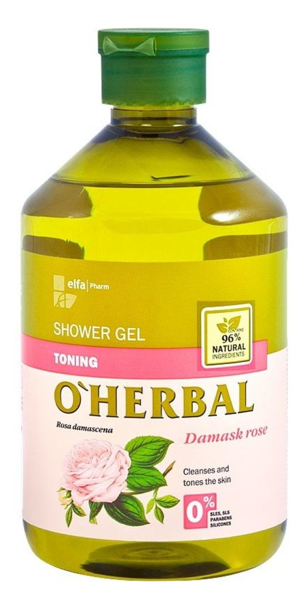 Żel pod prysznic Róża Damasceńska Tonizujący