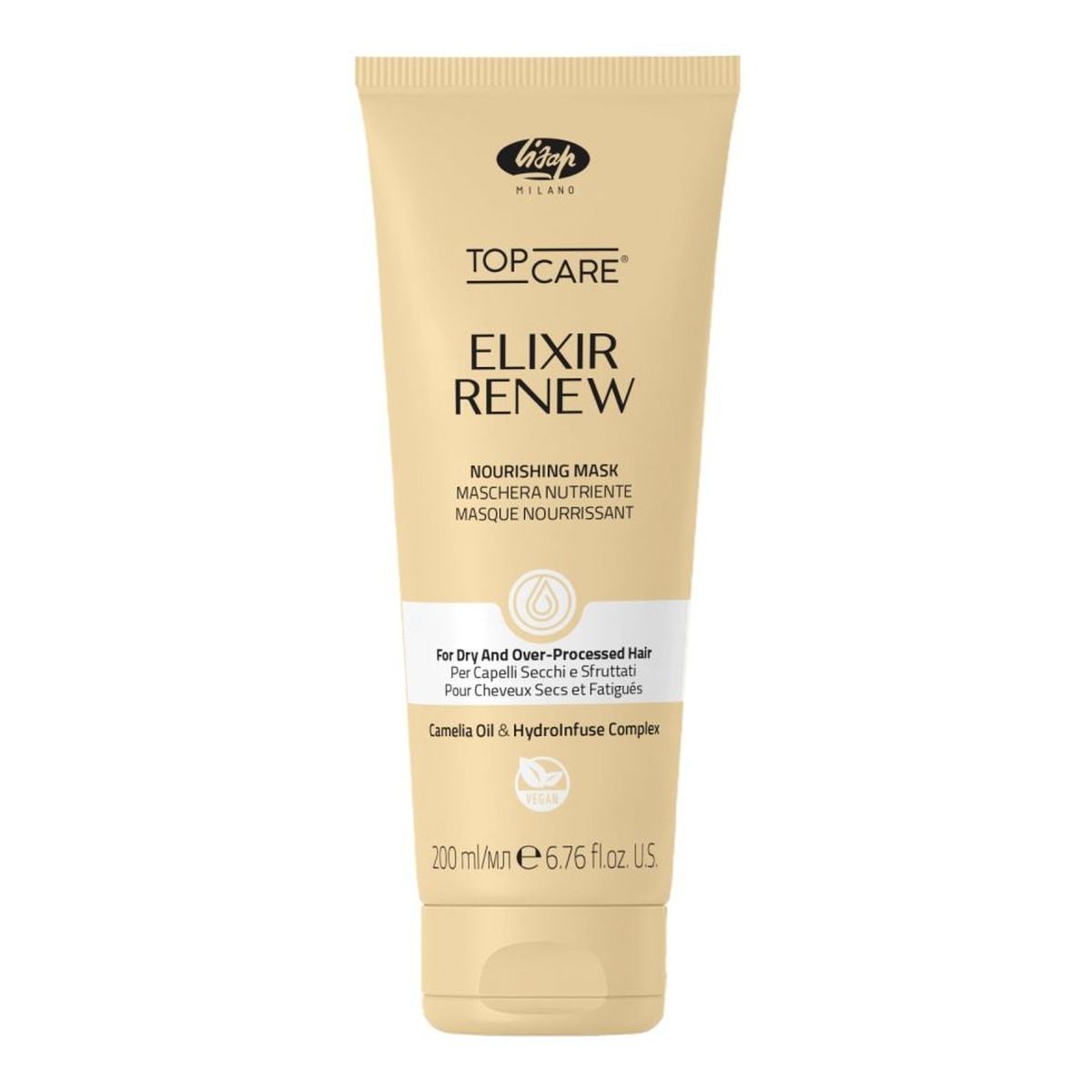 Lisap Top Care Elixir Renew maska odżywcza do włosów suchych i zniszczonych 200ml