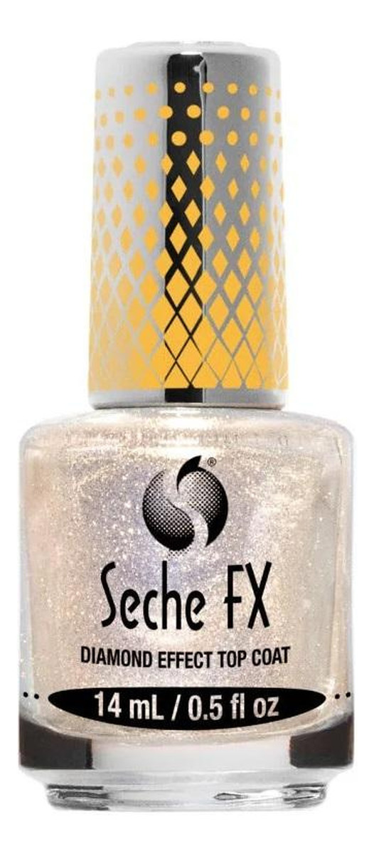FX Diamond Effect Top Coat błyszczący lakier nawierzchniowy Gold