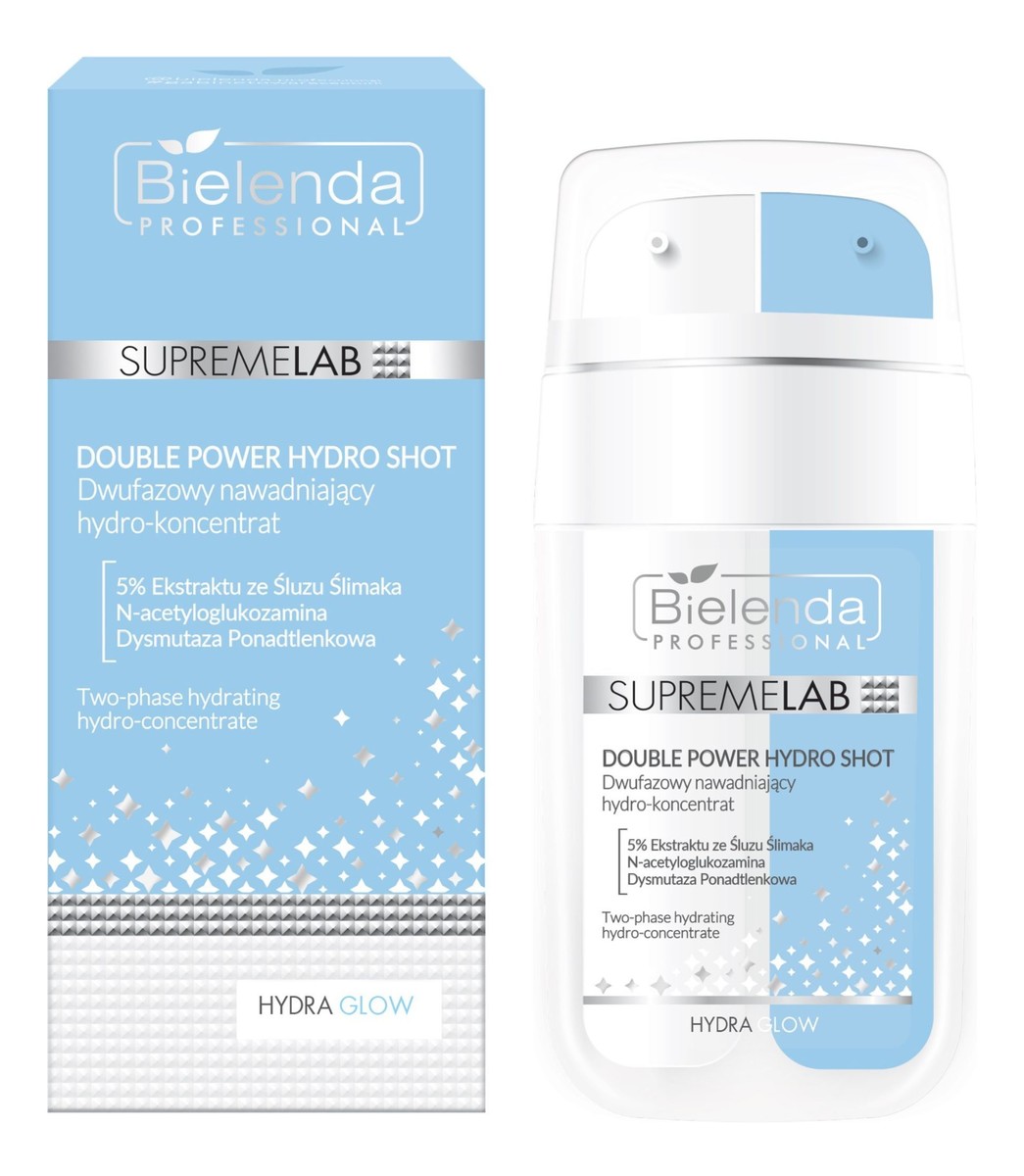 Hydra Glow Dwufazowy nawadniający hydro-koncentrat