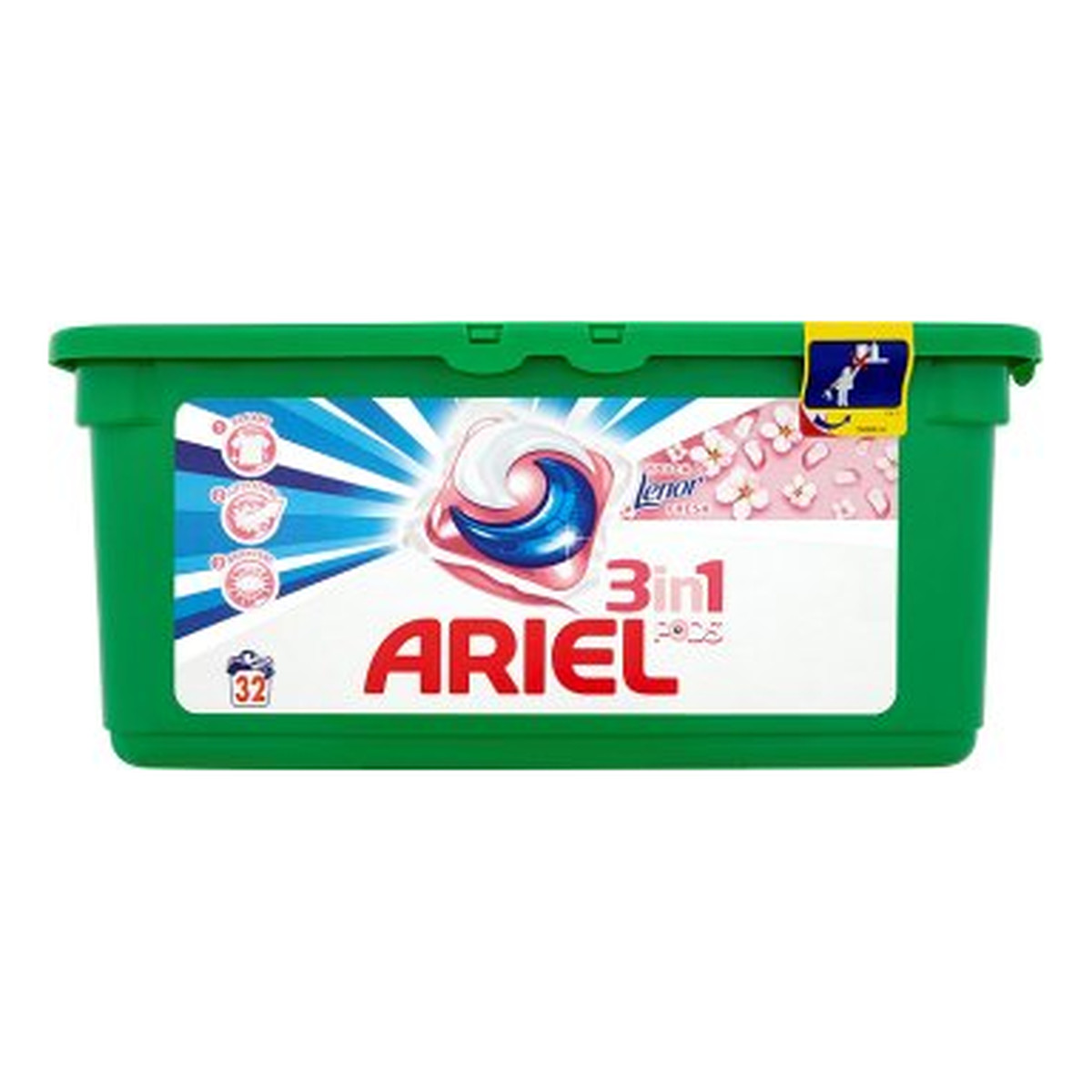 Ariel Kapsułki Żelowe Do Prania 3in1 32szt.