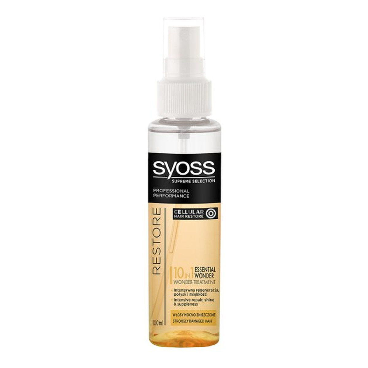 Syoss Supreme Selection Restore Odżywka Regeneracyjna 10w1 Spray 100ml