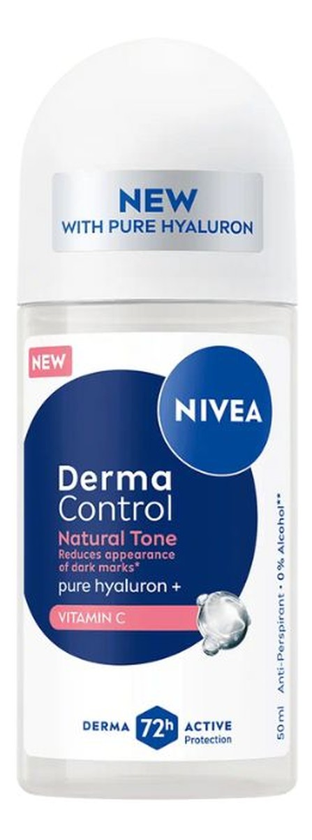Derma control natural tone antyperspirant w kulce