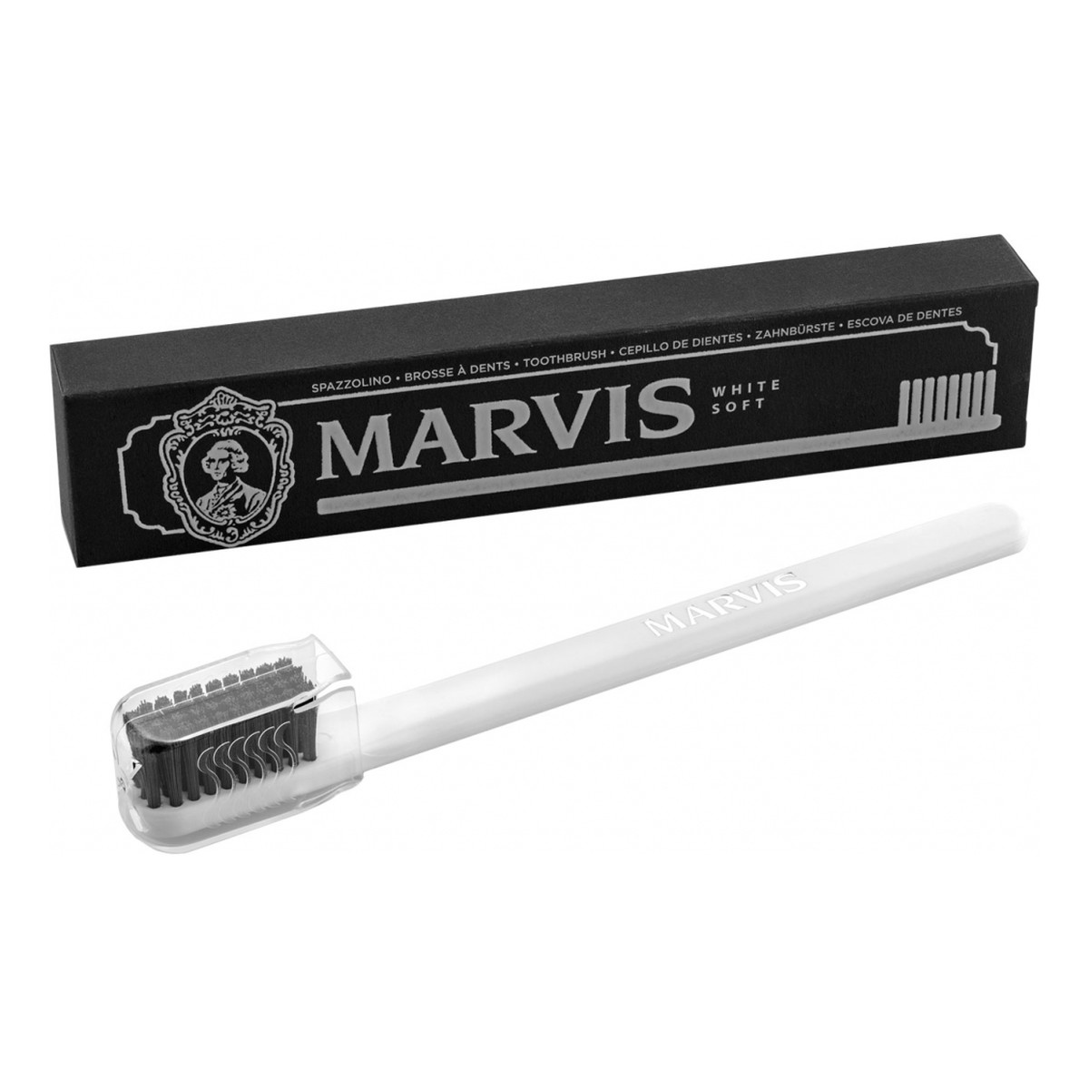 Marvis Toothbrush szczoteczka do zębów white soft